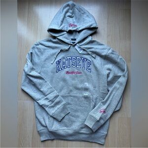 KATSEYE Gap Logo Relaxed Hoodie (gray) LAST ONE AVAILABLE